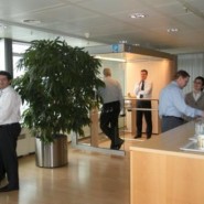 Raucherkabine im Innenbereich für
die DVB Bank DVB Bank